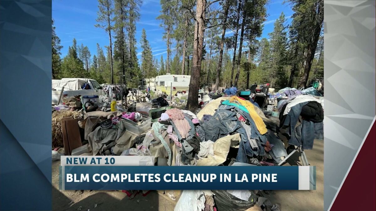 The BLM just spent over $200K to clear out