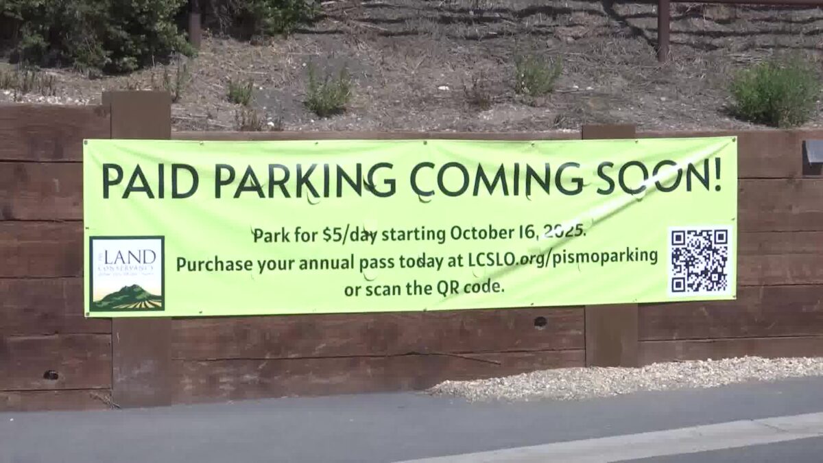 Visitors must soon pay for parking at popular Pismo Beach hiking trail
