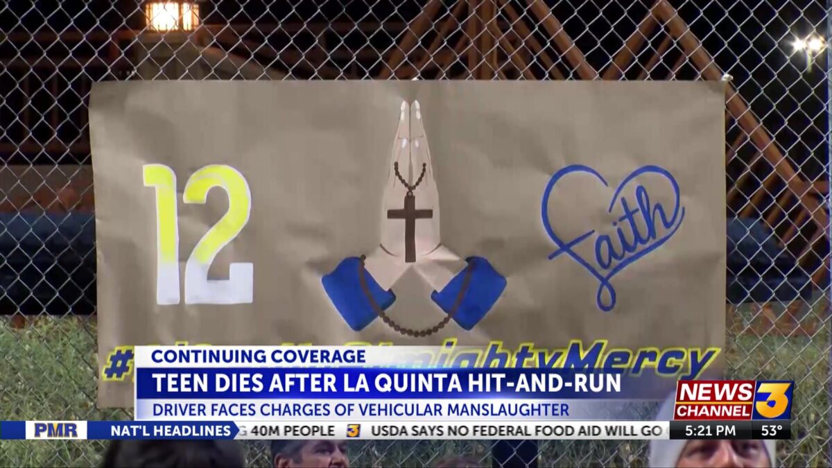 La Quinta teen dies after hit-and-run collision earlier this month