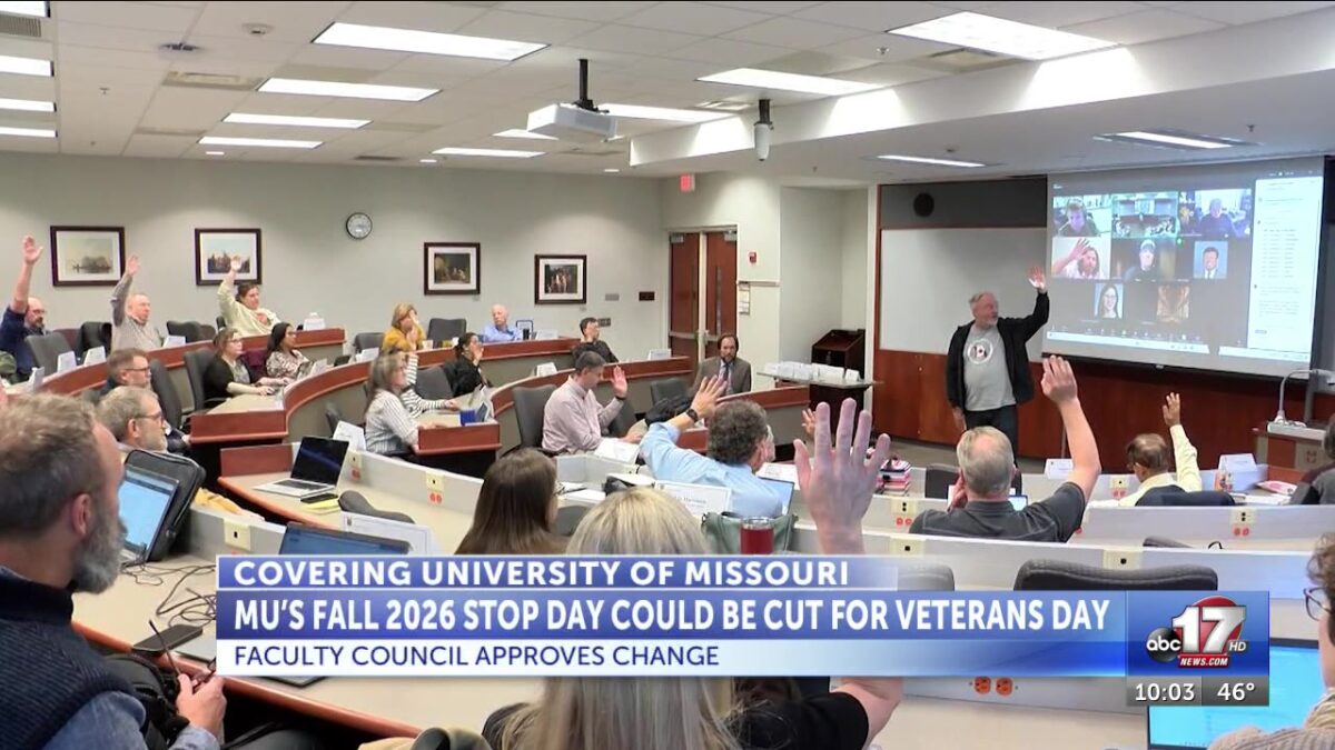 MU’s 2026 fall semester Stop Day at risk of getting cut for Veterans Day