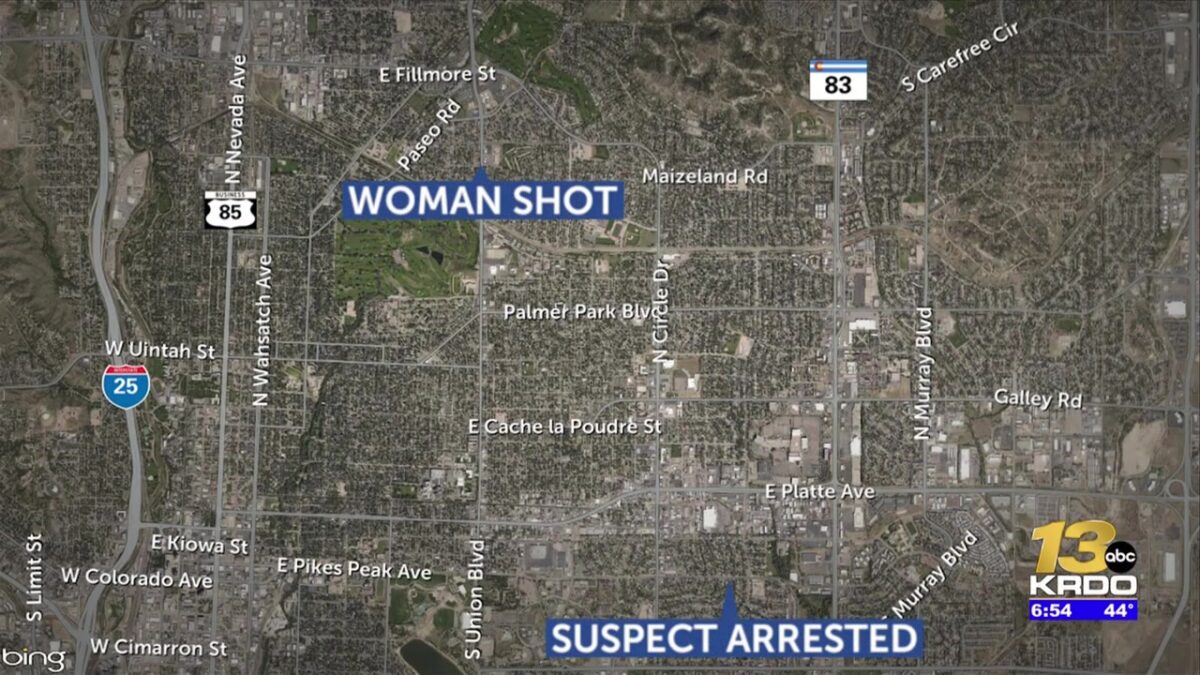 Colorado Springs Police pursuit ends in arrest of accused shooter