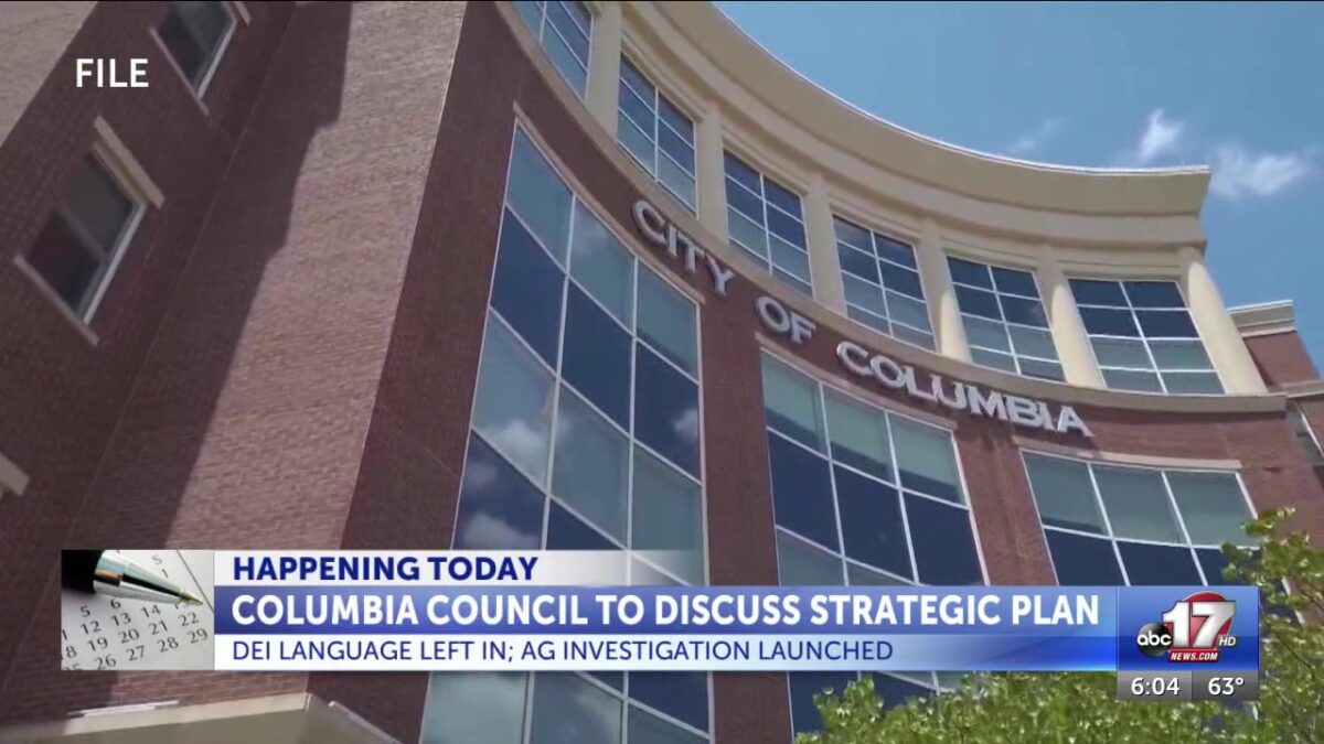 Columbia city leaders to discuss several items including strategic plan and violence prevention