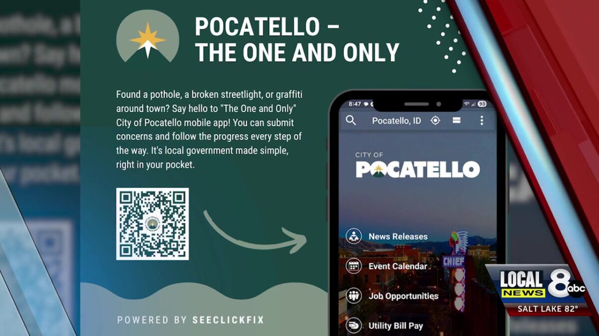 Pocatello launches new mobile app for city services and reporting