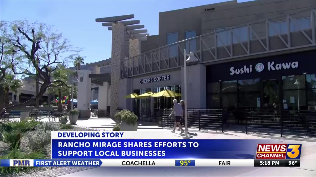 Rancho Mirage shares economic vision