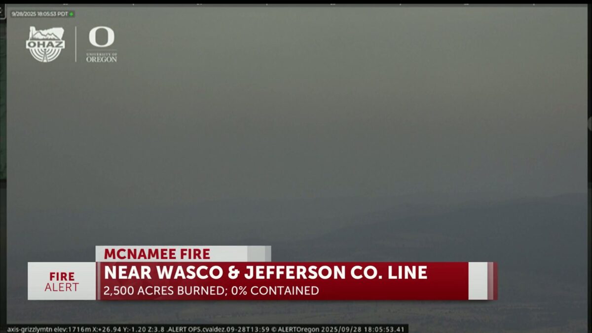 McNamee Fire grows to 2