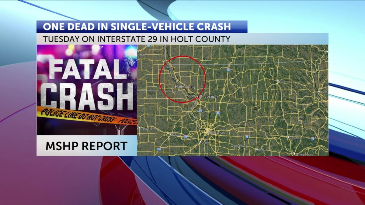 One man dead in single-vehicle crash