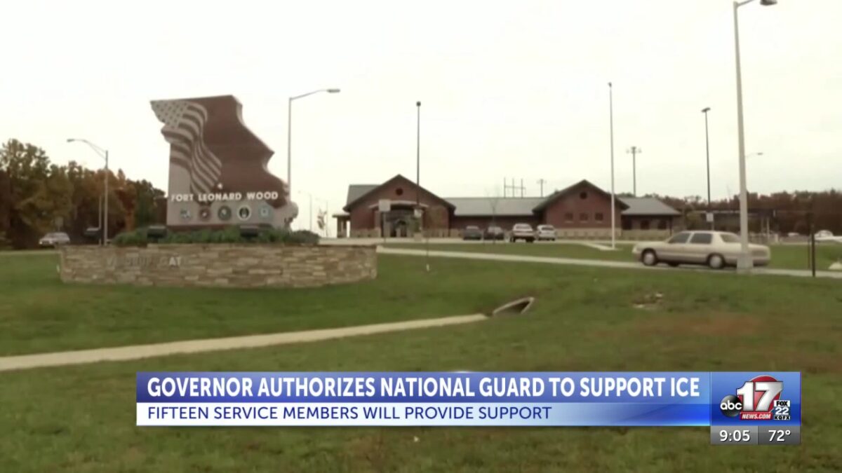 Kehoe authorizes National Guard to help ICE in Missouri
