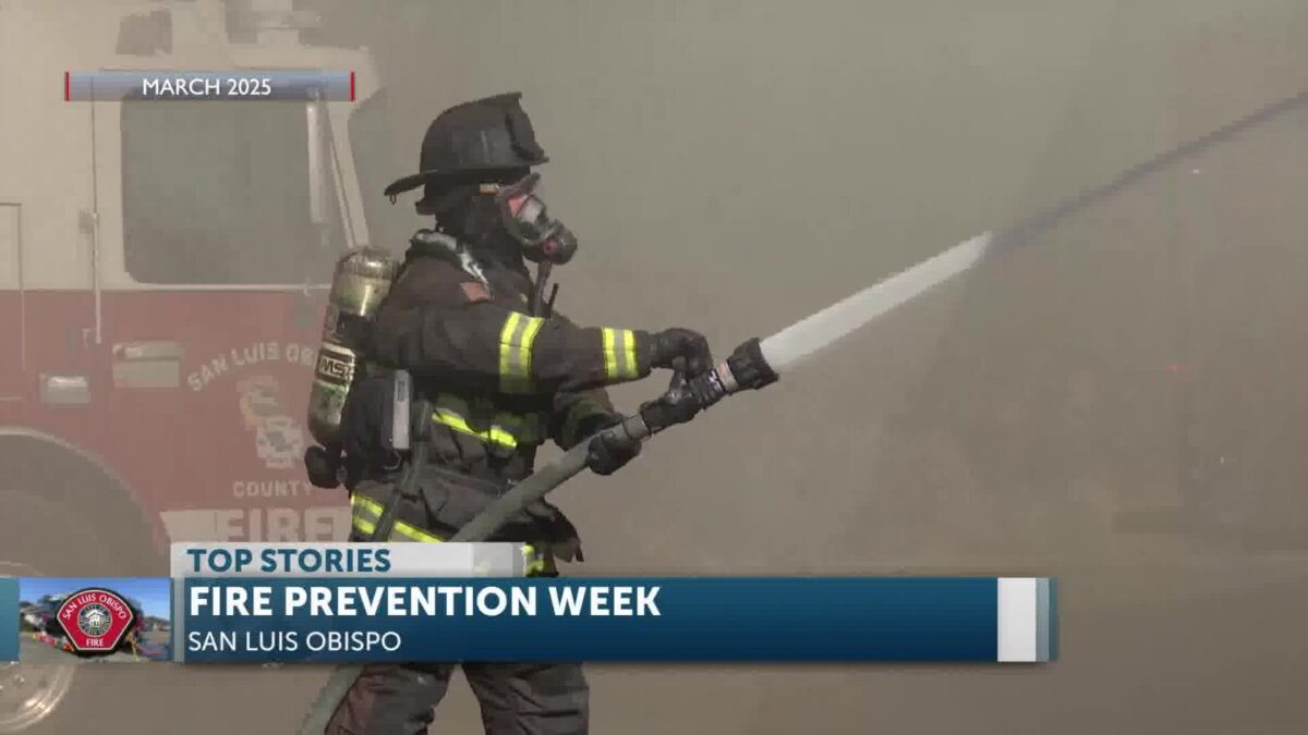 SLO County Fire Department to Focus on Battery Safety for Fire Prevention Week