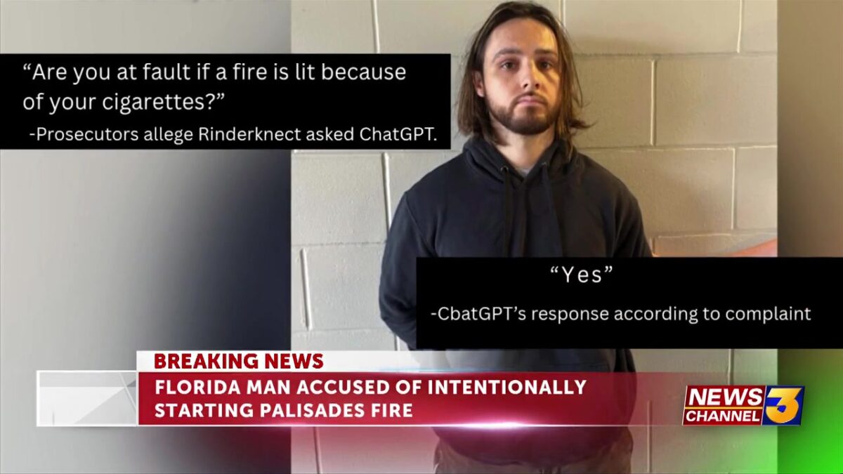Florida man charged with starting 2025 Palisades Fire that devastated Los Angeles