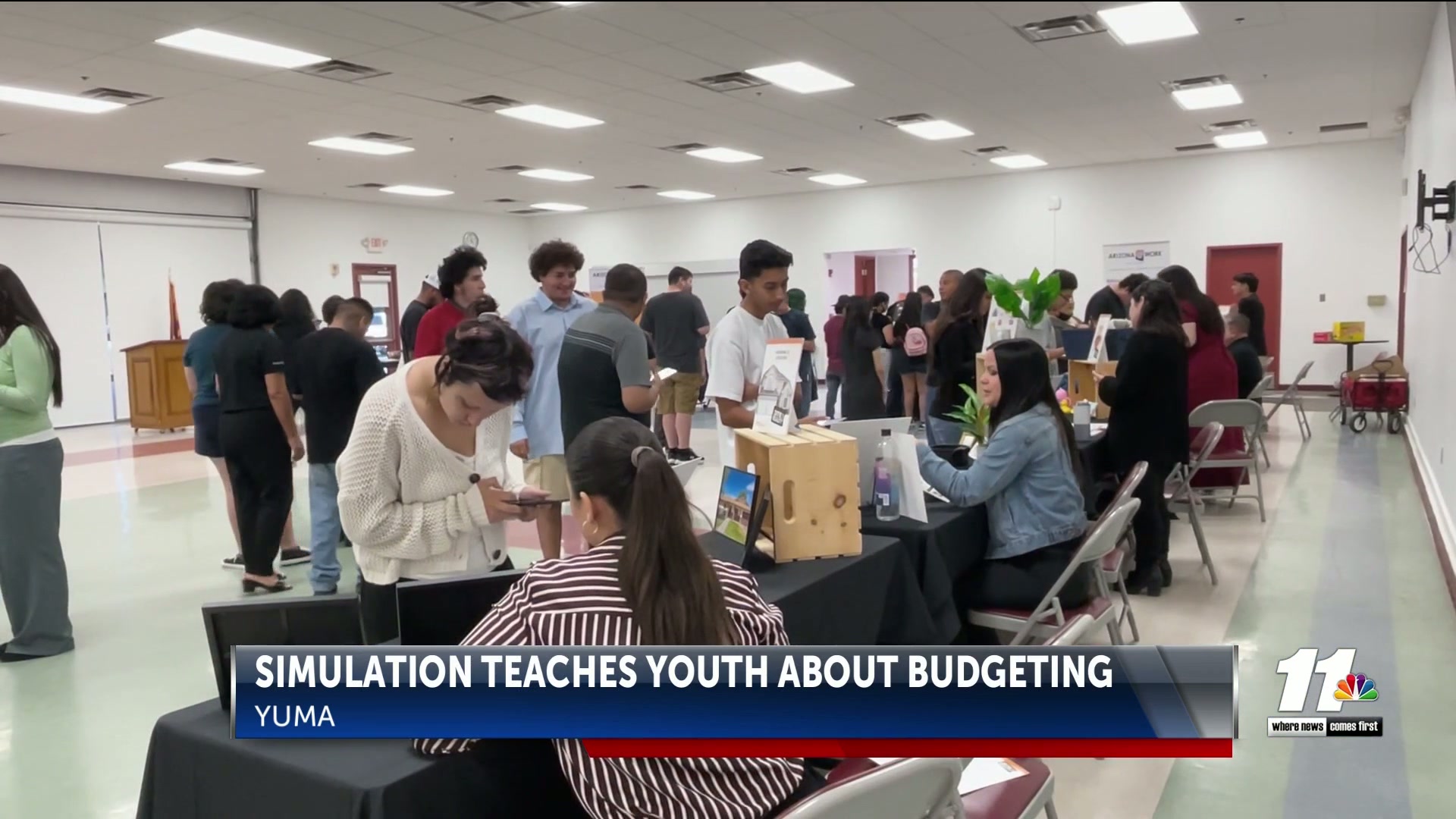 Avenir Financial “Bite of Reality” virtual simulation teaches local youth about budgeting