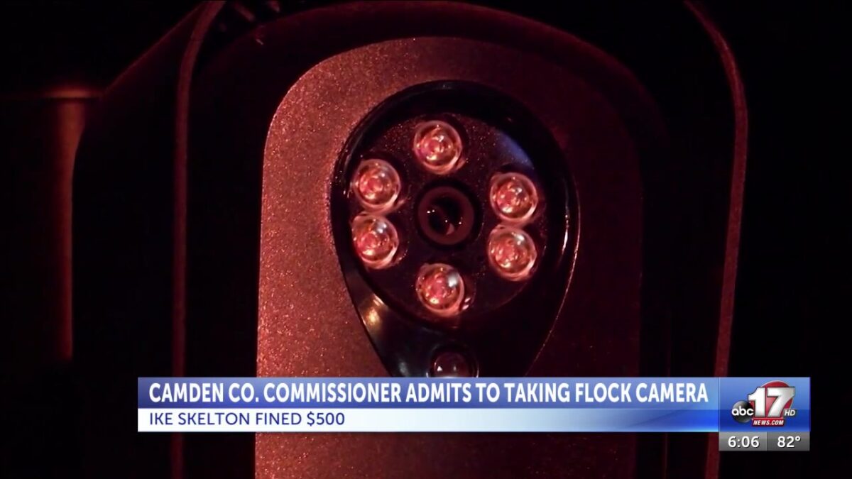 Camden County commissioner pleads guilty to misdemeanor in license-plate camera case