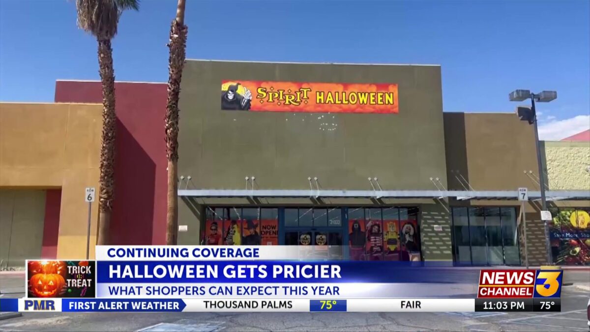 Coachella Valley shoppers confront rising Halloween costs