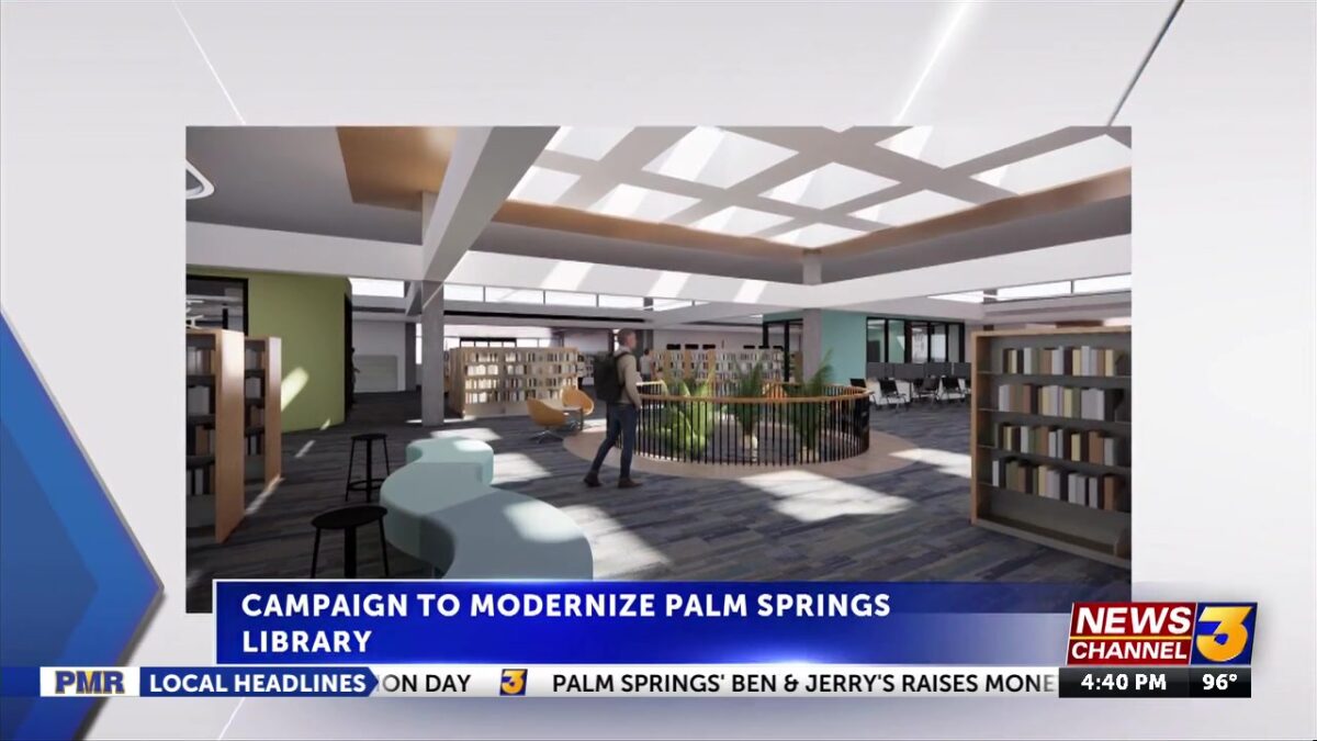 Palm Springs Library Foundation launches campaign to fund restoration project
