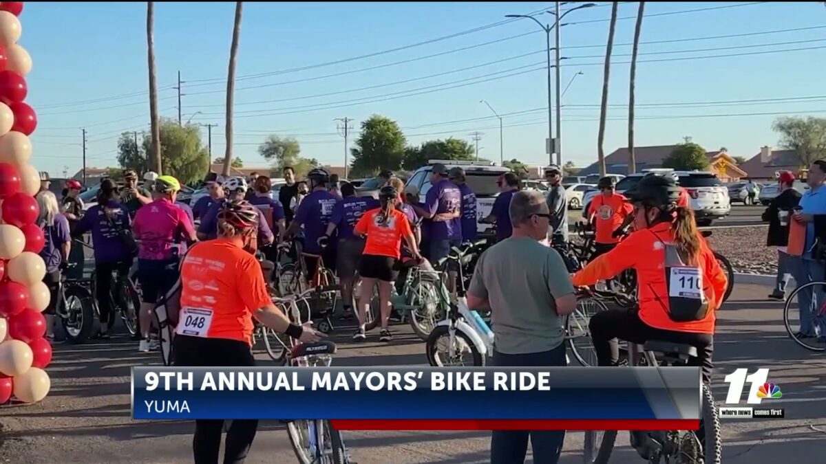 Locals participate in Ninth Annual Mayors’ International Bike Ride