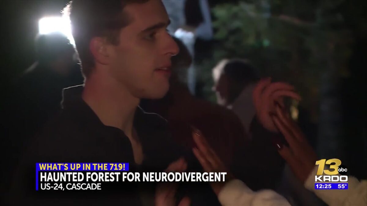 Cascade man creates “Haunted Forest” attraction for neurodivergent children and community