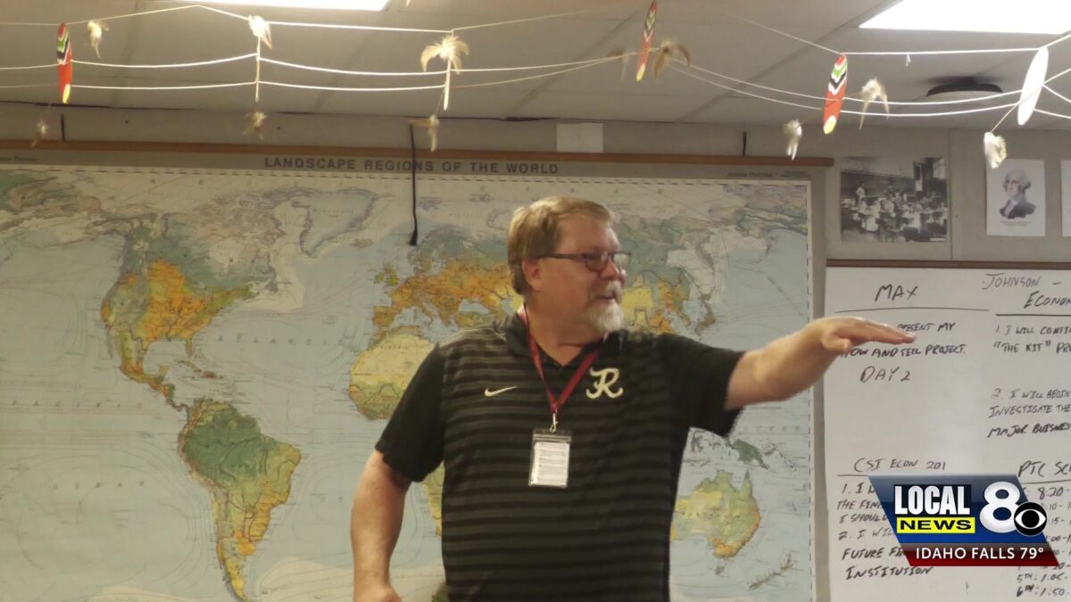 Rigby High’s Laron Johnson named 2026 Idaho Teacher of the Year