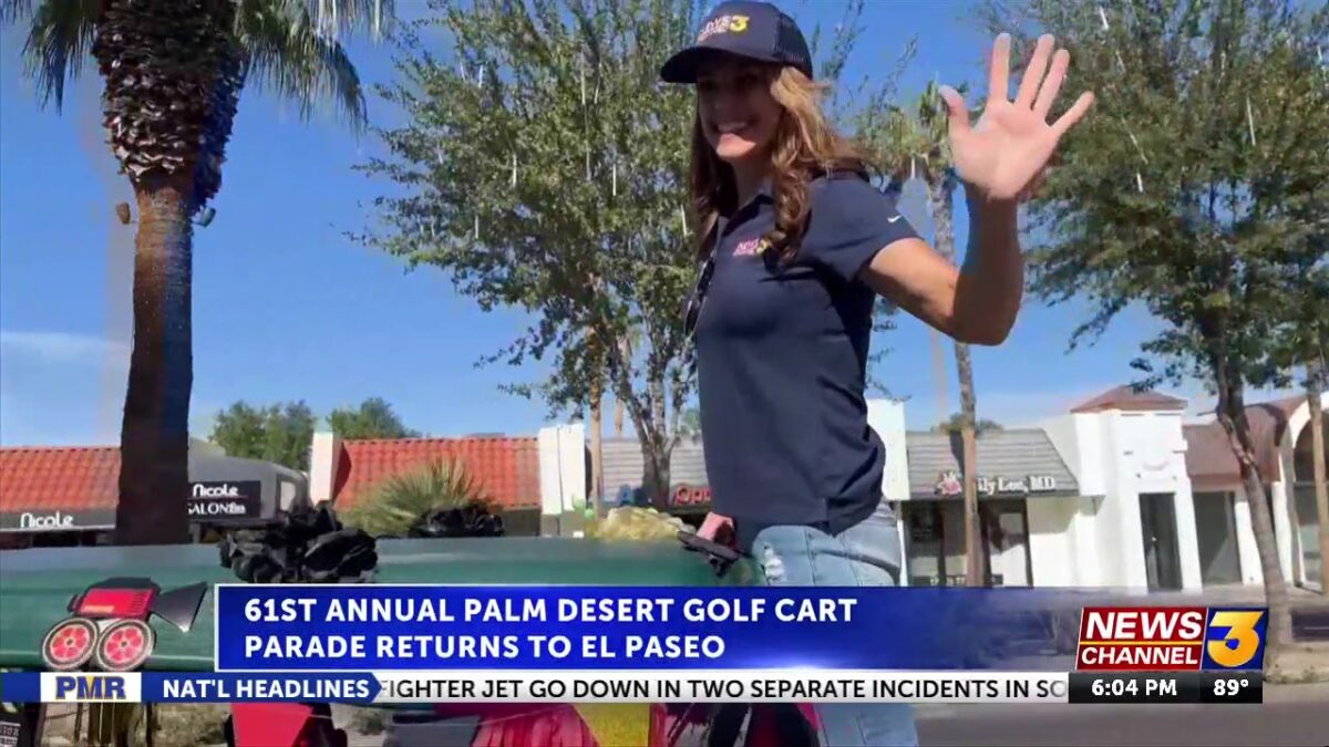 Palm Desert hosts 61st annual golf cart parade