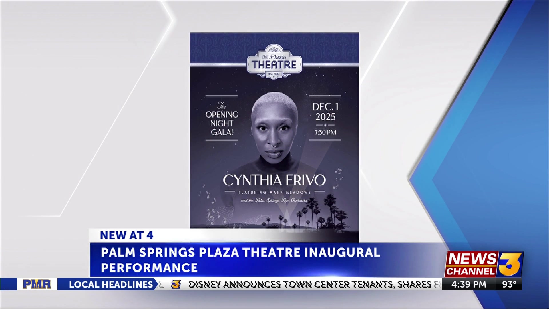 ‘Wicked’ star Cynthia Erivo to headline opening night gala at Plaza Theatre in Palm Springs