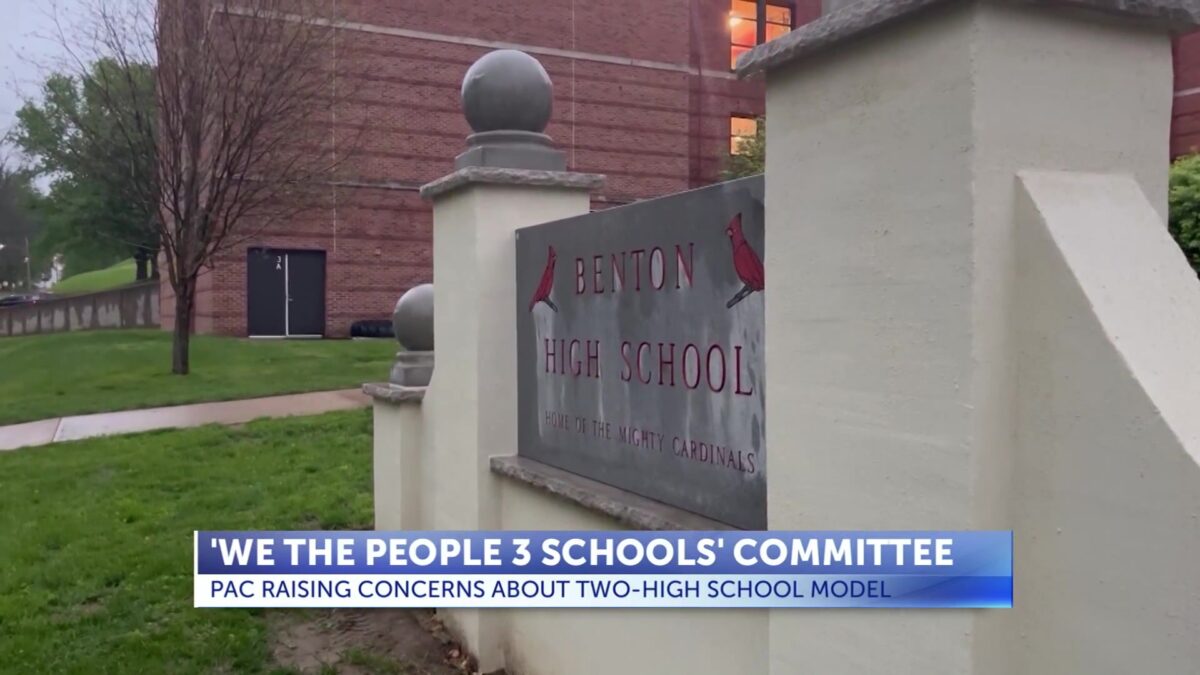 Local group forms committee to challenge two-high school model