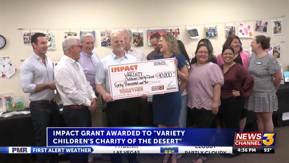 Impact Grant: Variety Children’s Charity of the Desert