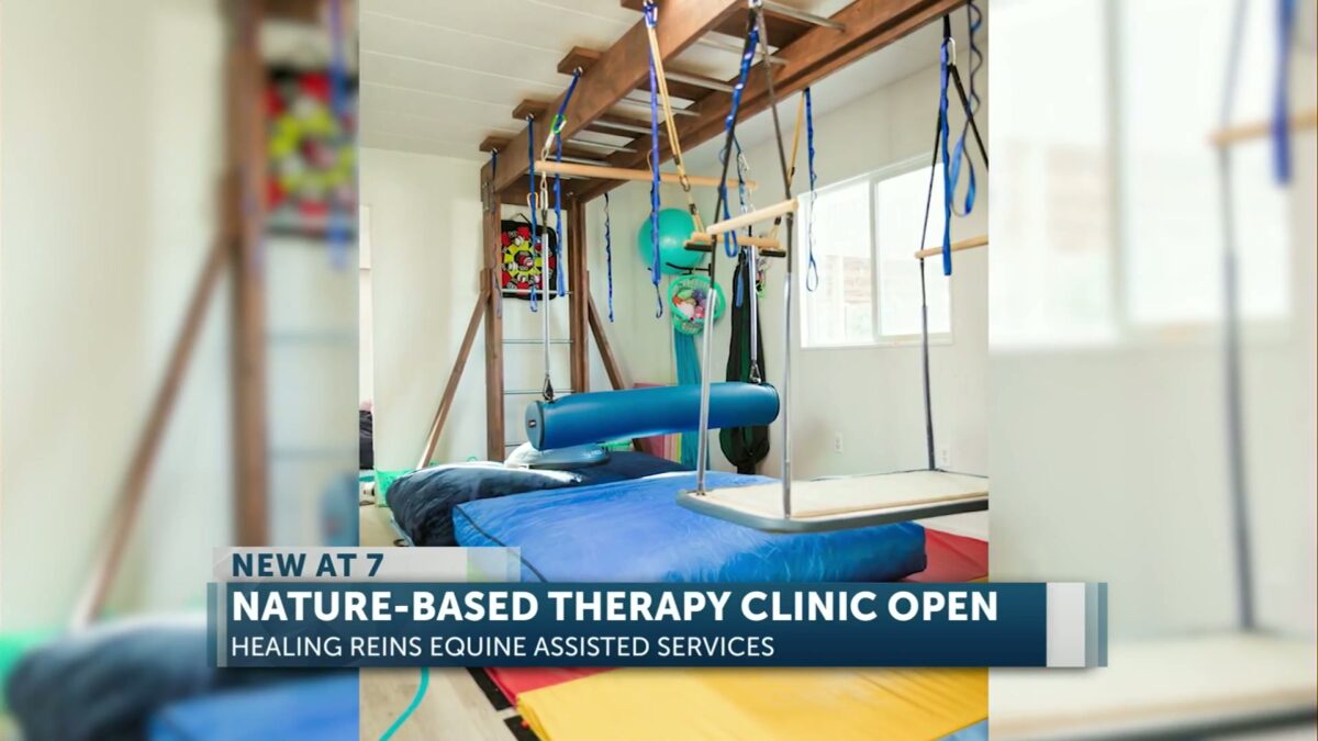Healing Reins opens innovative nature-based pediatric therapy clinic