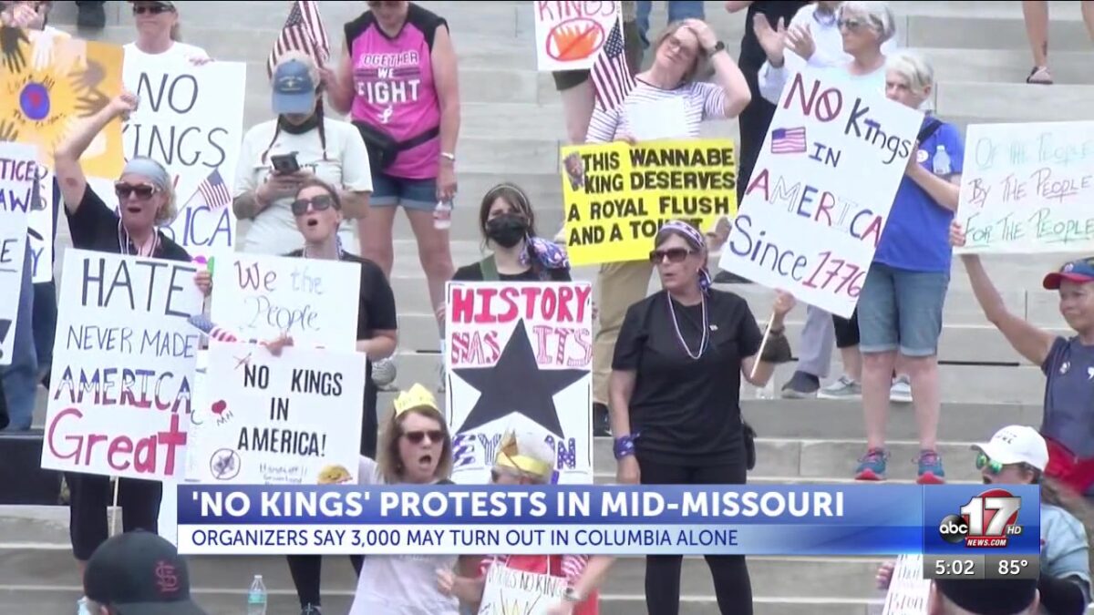 Second ‘No Kings’ protests happening Saturday around Mid-Missouri