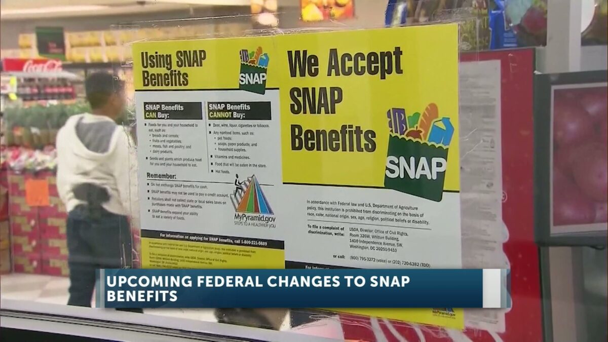 Oregon agency announces upcoming federal changes to SNAP benefits