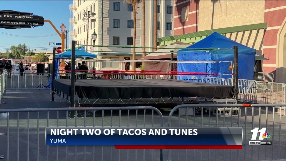 Tacos and Tunes 2025 returns for second night in Downtown Yuma