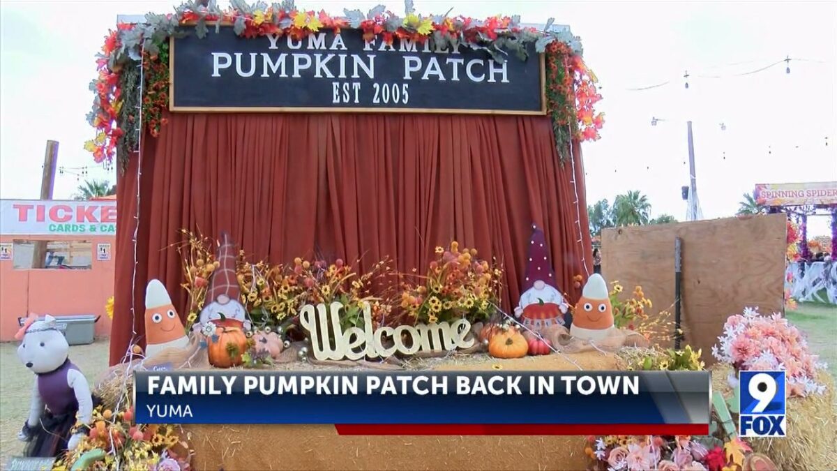 20th Annual Yuma Family Pumpkin Patch returns to town