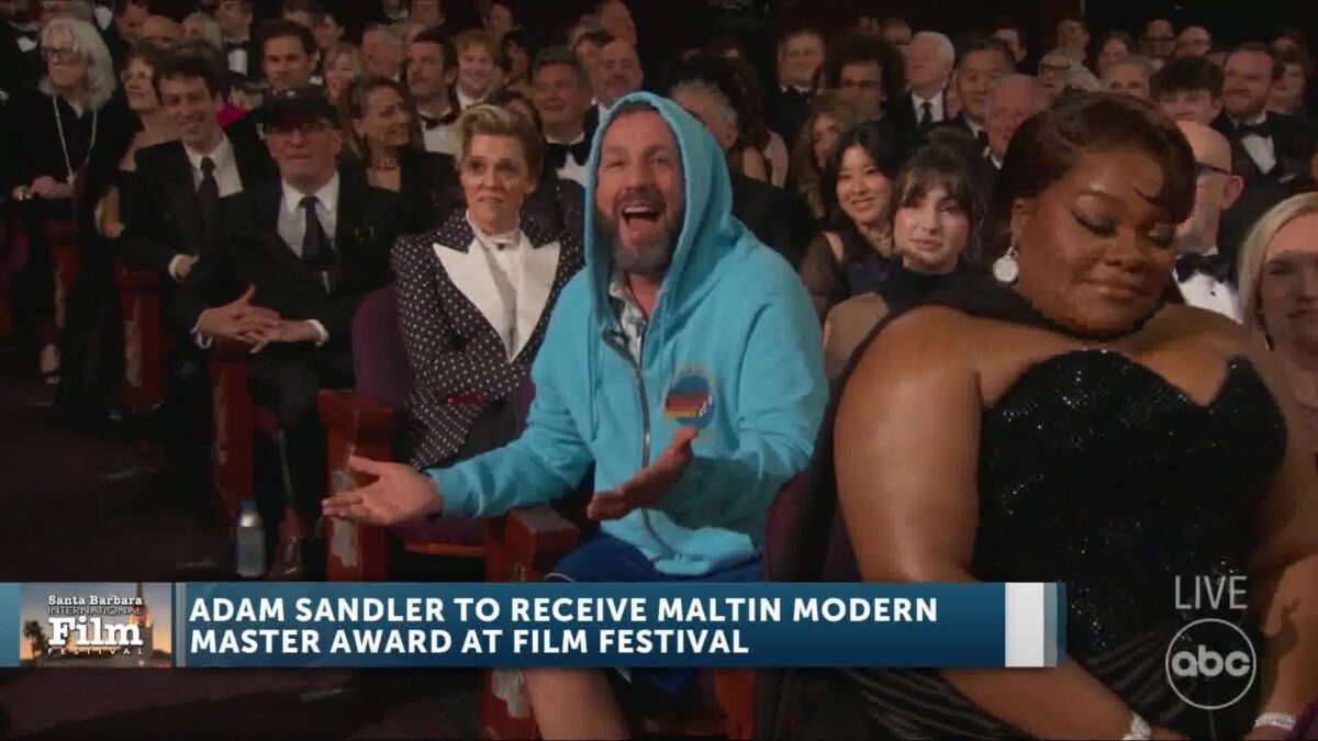 Adam Sandler’s Career and Humor Earns Him SBIFF’s Maltin Modern Master Award
