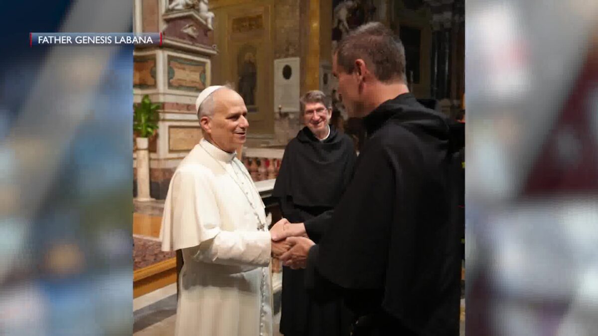 Ojai priest’s special reunion with Pope Leo in Rome