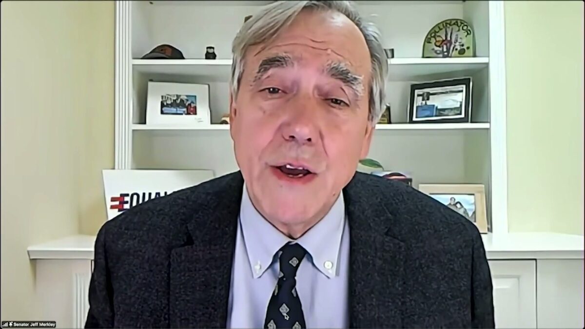 Senator Merkley weighs in on government shutdown and mobilization of federal troops in Portland
