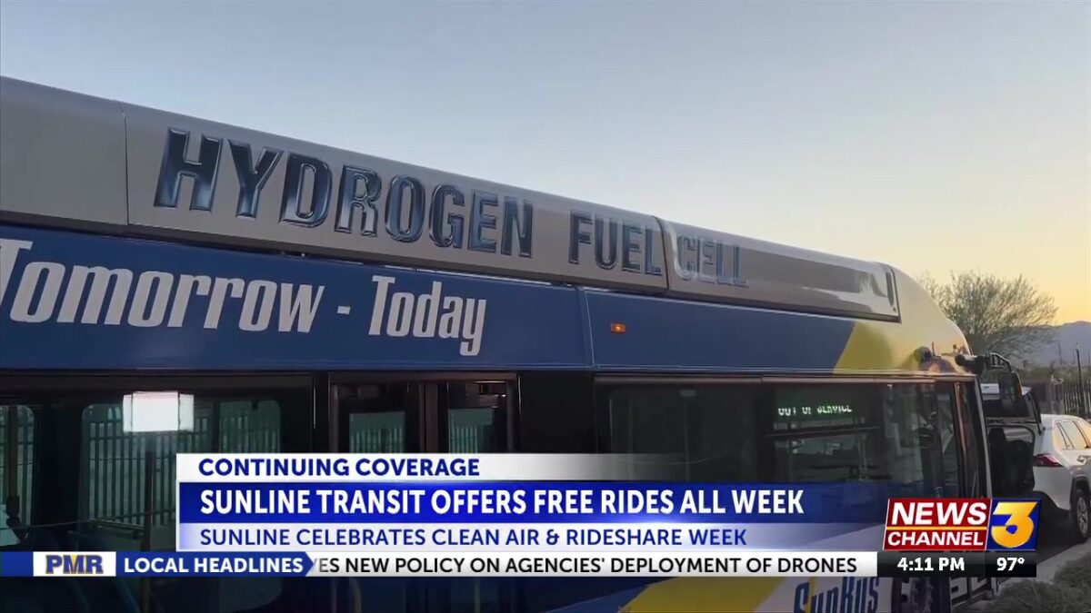 SunLine provides free rides during Rideshare Week