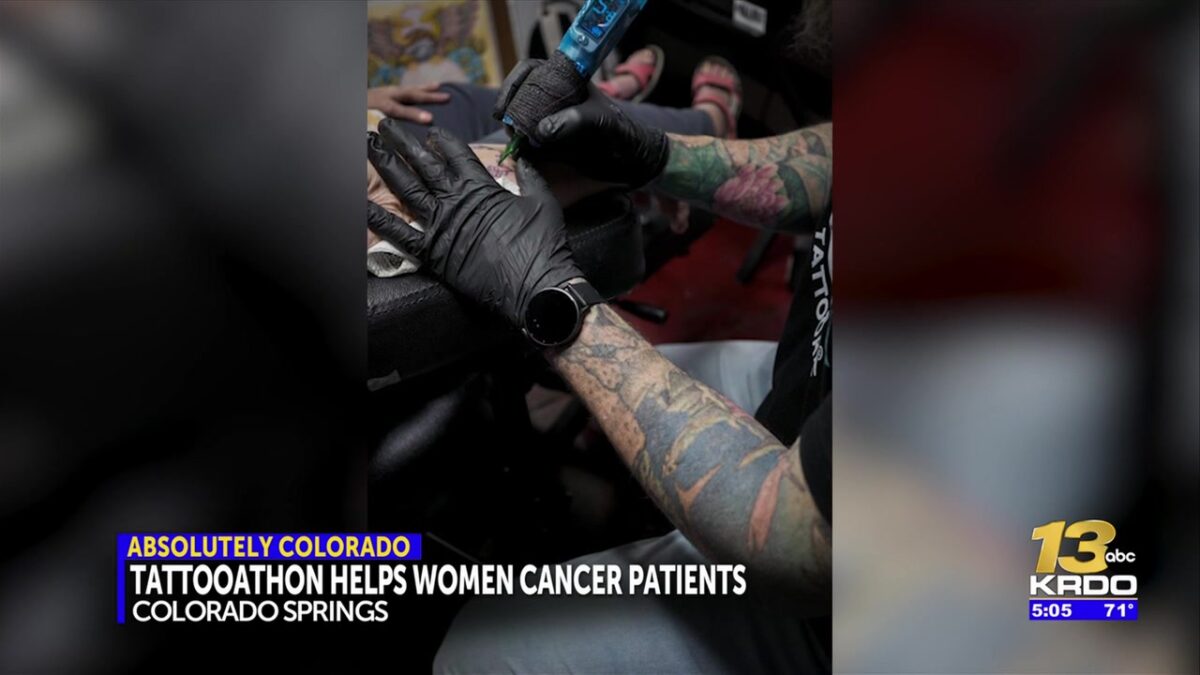Local tattoo shop raises $20k for women’s cancer support group in 12-hour tattooathon