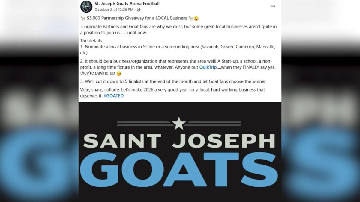 Goats launch partnership giveaway for local businesses