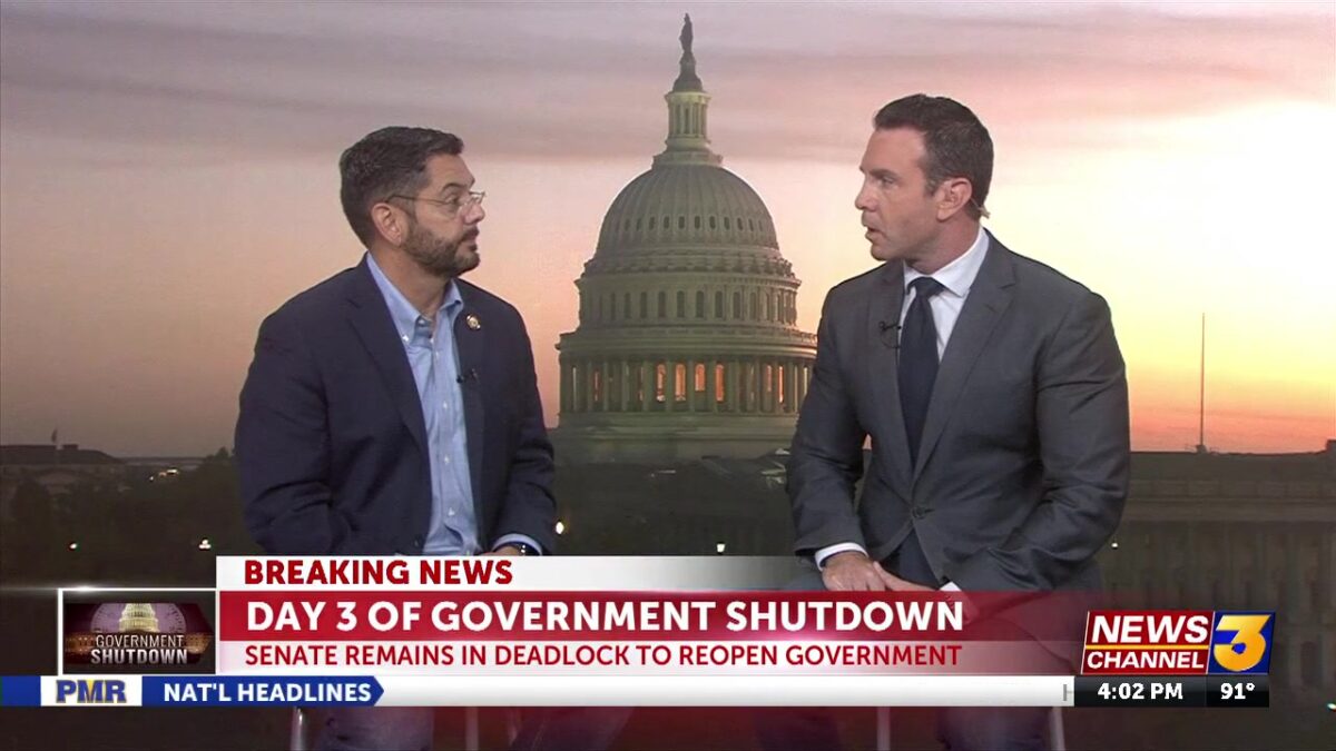 EXCLUSIVE: Rep. Ruiz live in-studio interview about government shutdown