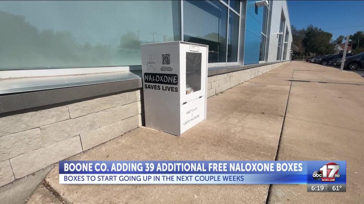 Health Department expected to set up 39 more naloxone distribution boxes throughout Boone County