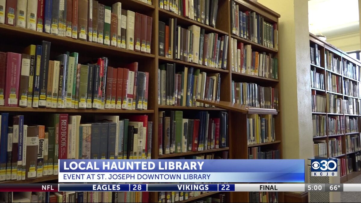 Library offers a ‘haunted evening’