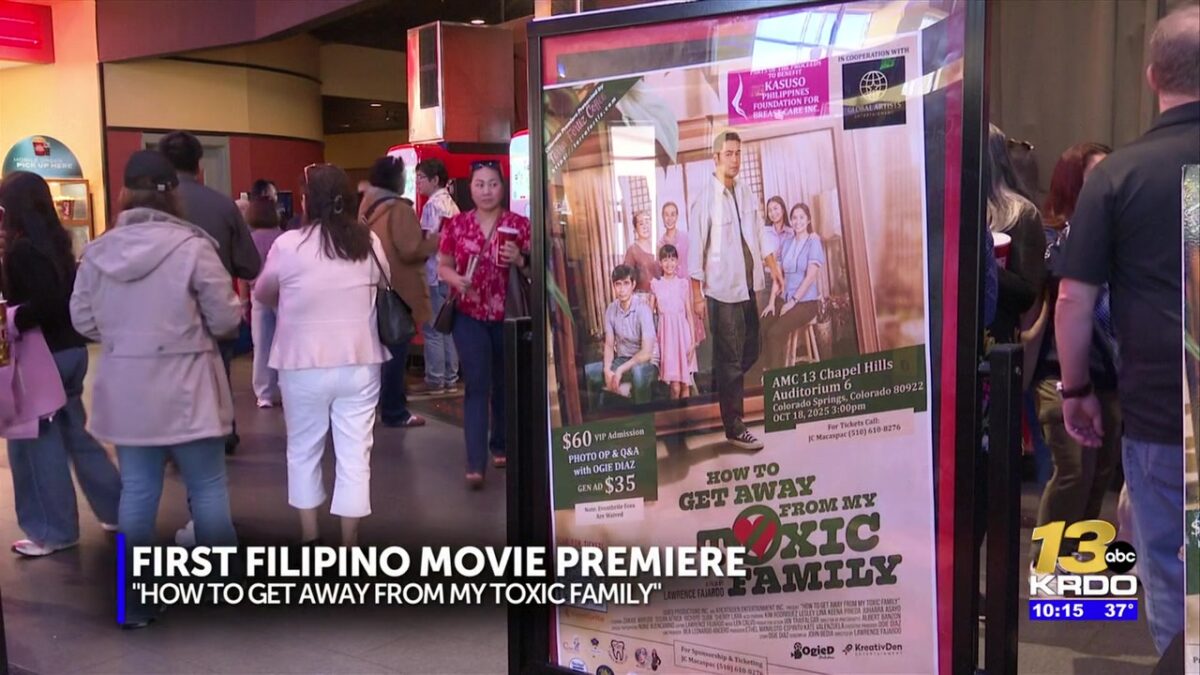 1st Filipino movie premiere comes to Colorado Springs during Filipino History Month