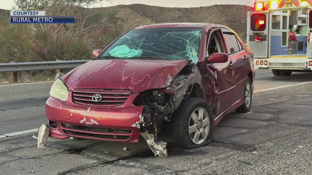Rural Metro responds to rollover crash on I-8 near the Foothills
