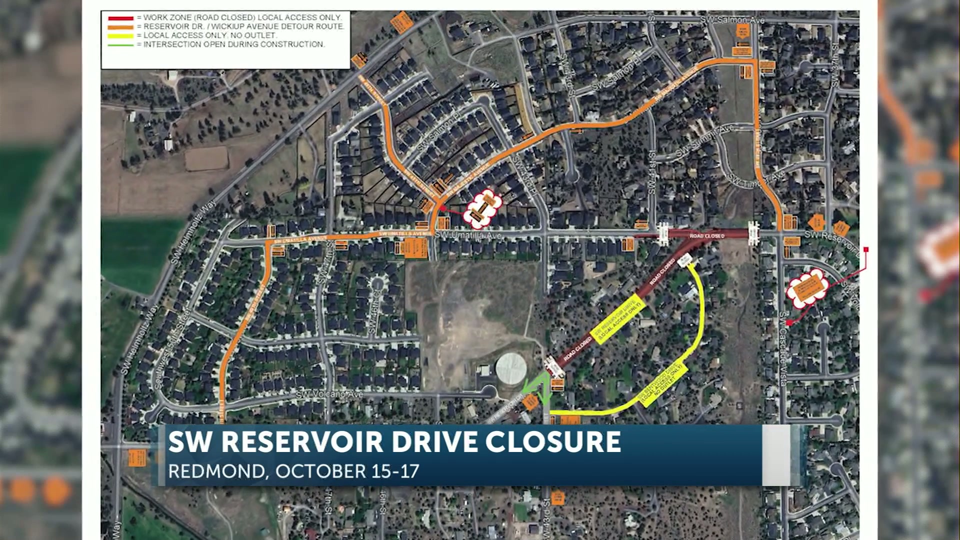 Redmond’s SW Reservoir Drive improvement project nears completion – but first