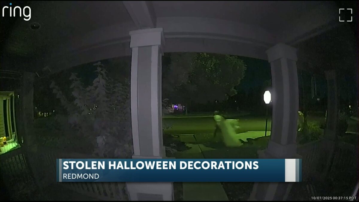 $700 worth of Halloween decorations stolen from Redmond display