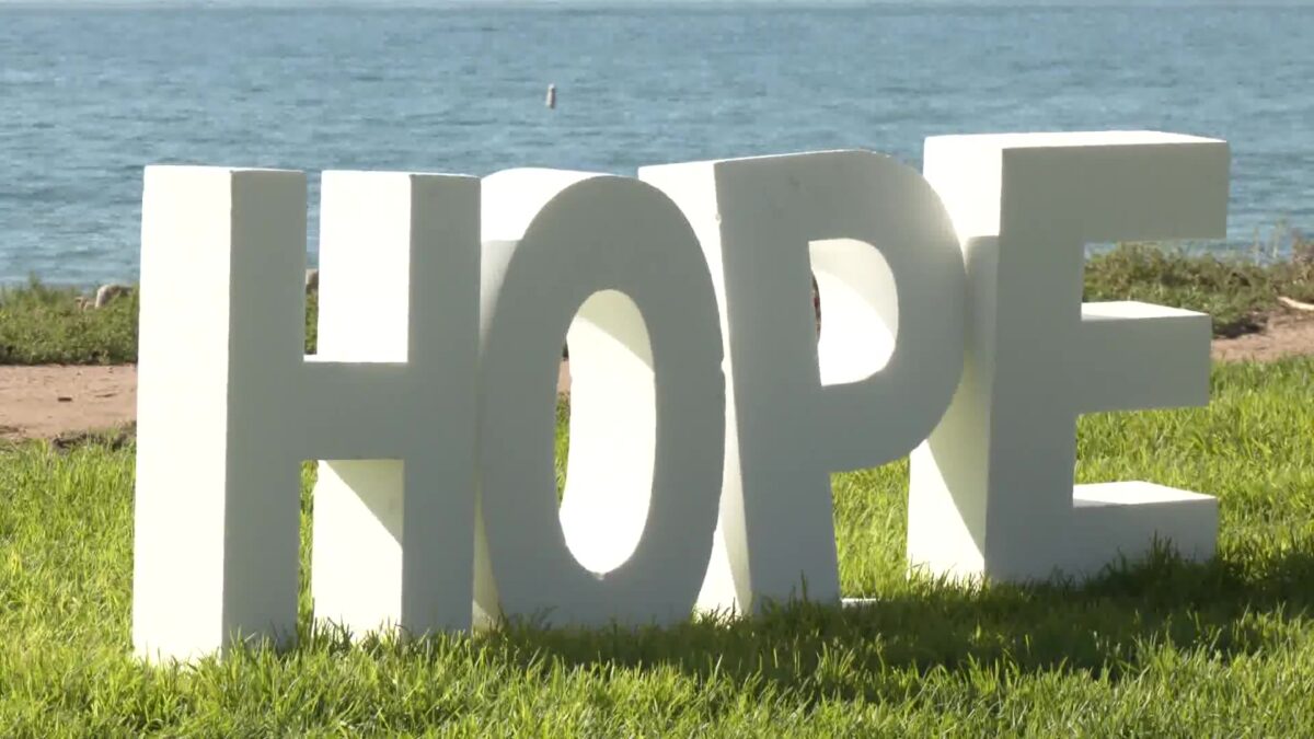 ‘You will be okay’: Suicide Awareness walk brings hope to Goleta Beach