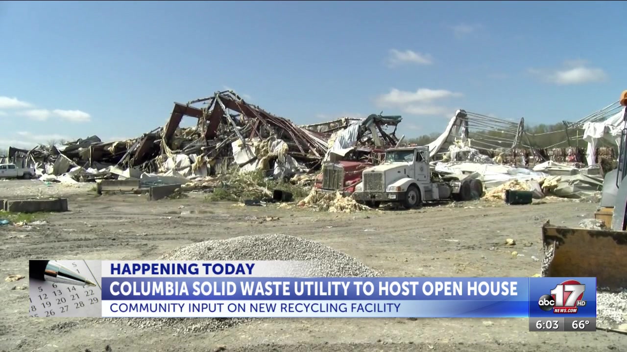Columbia Solid Waste Utility to discuss construction for new recycling facility at open house event