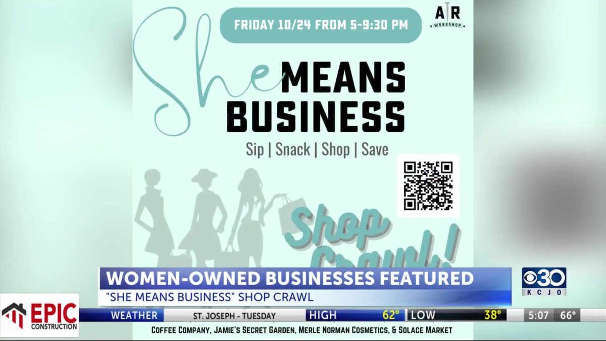 ‘She Means Business’ Shop Crawl highlights women-owned businesses
