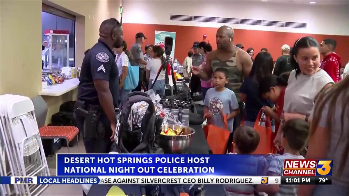 Desert Hot Springs Police Department holds community resource fair
