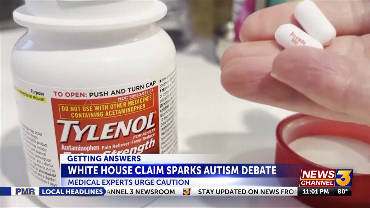 Local autism advocates urge caution after White House statement on Tylenol link
