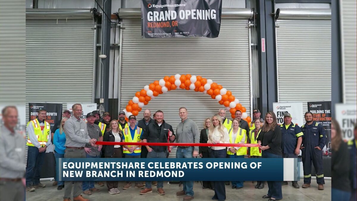 Nationwide rental business EquipmentShare celebrates opening of new branch in Redmond