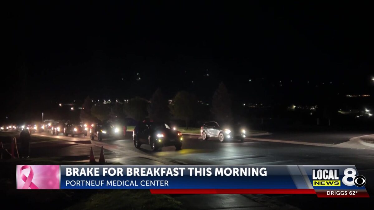 Portneuf Medical Center kicks off Breast Cancer Awareness Month with free drive-thru breakfast