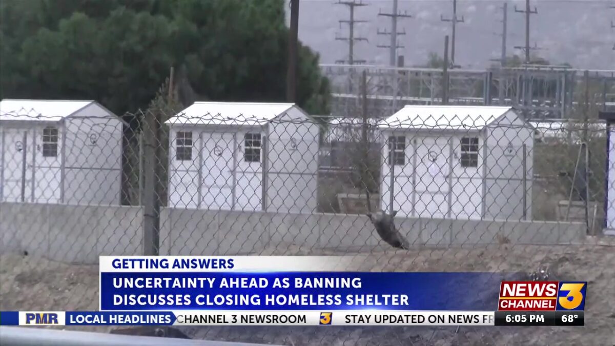 Transitional shelter in Banning faces closure